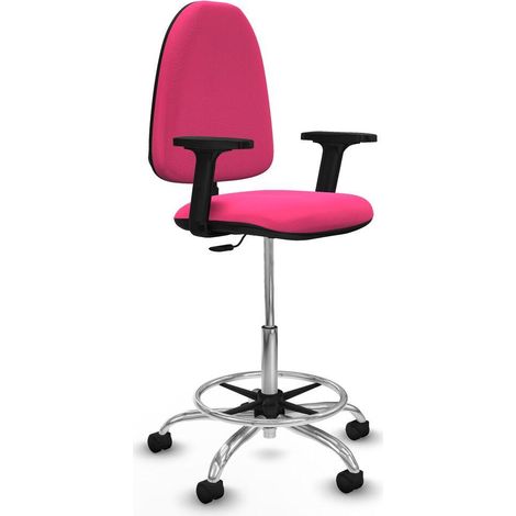 Piqueras y Crespo B2D05RN Chaise de Bureau Rose Confortable