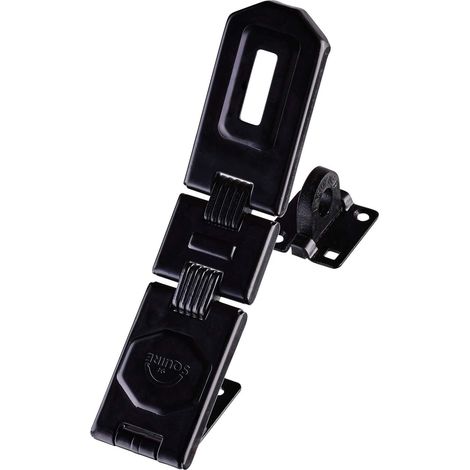 Henry Squire DHH1 Triple Hinged Hasp & Staple, 200mm, Model HSQDHH1 (1/3)