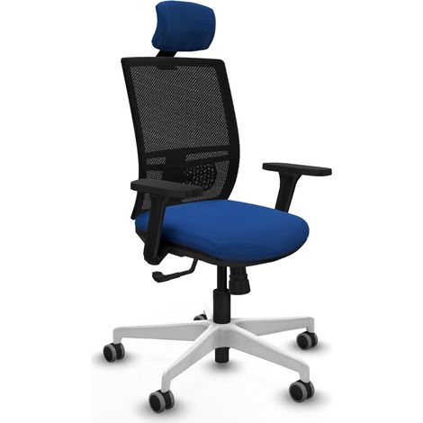 Silla de oficina piqueras y crespo Yunquera negro espuma alta densidad (1/2)