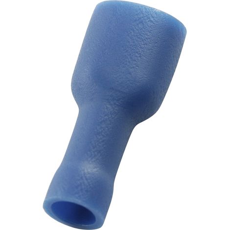 Cosse faston RS PRO, 1.5 2.5 mm², 16 14 AWG, Isolé, Bleu