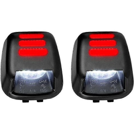 Wasserdichte LED-Kennzeichenbeleuchtung für Navara D40 Frontier (2007–2016)