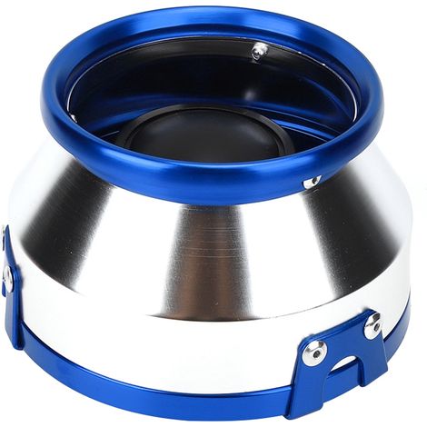 Filtre à air sport bleu 76mm/3in admission d'air froid auto moteur tête champignon universel pièce (1/5)