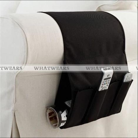 Organisateur pour armes - WFR - 6 Fickor - Noir - Design moderne - Fjärrkontroll Förvaring