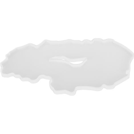 DIY-Silikonform-Untersetzer-Set, Teetablettform aus Kunstharz, Dekorative Bastelidee (1/5)