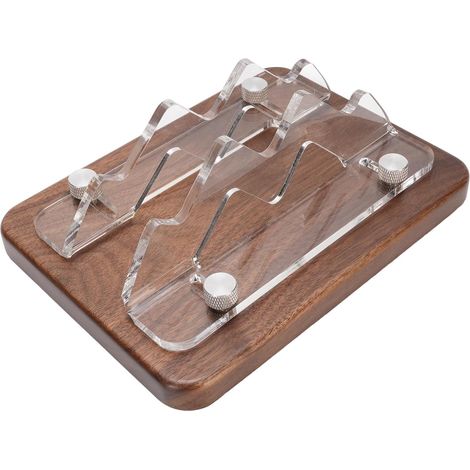Support D'ordinateur Portable Réglable en Bois pour Fente de 25 à (1/5)