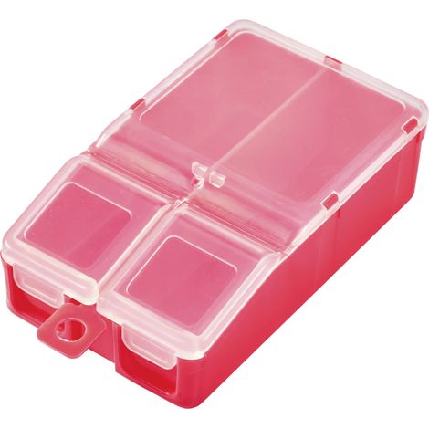 TRU COMPONENTS TC-ERB-9056 Mallette de rangement (L x l x H) 113 x 60 x 30 mm Nombre de compartiment (1/5)