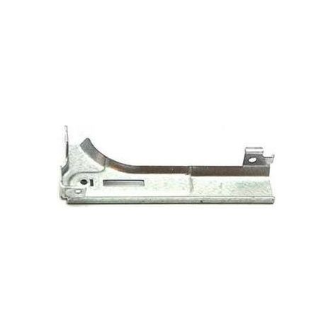 Support de charnière gauche pour four – Pièce détachée compatible BRANDT – Longueur 30cm – Acier inoxydable – Référence AS0060928