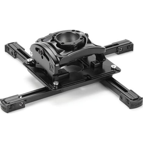 Supporto Universale da Soffitto per Videoproiettore e TV, Rotazione a 360�, Portata 22,7 kg, Nero