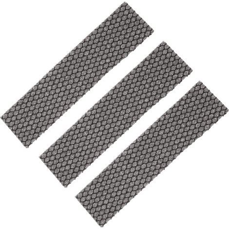 8,5" x 2" x 0,2" Schaumstofffilter für Klimaanlagen, 3er-Pack, waschbar und wiederverwendbar, Schwarz (1/5)