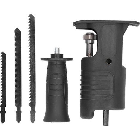 Kit d'accessoires pour scies alternatives sur perceuses sans fil avec lames de scie pour la coupe du métal et du bois ainsi que scies sauteuses
