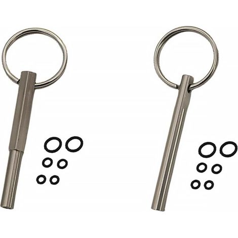 2-teiliges Set ovaler Schraubendreher für Nespresso-Maschinen, ovaler Schraubenschlüssel mit 12 Gummiringen für Kaffeemaschinenreparaturen (1/5)