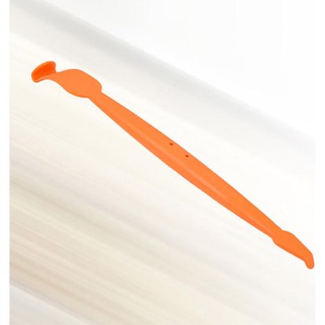 Grattoir Magnétique pour Film de Voiture en Plastique Orange, Outil de Nettoyage et Application aux Bords Étroits, pour Pose de Film et Retrait D'autocollants (1/5)