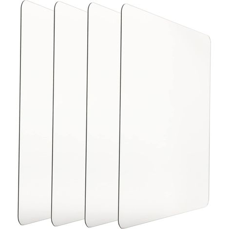 Miroir Pleine Longueur Autocollant 30x30 Cm en Polystyrène Incassable sans (1/5)