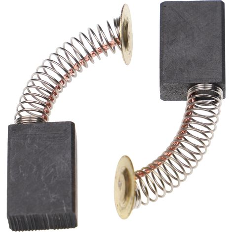 vhbw 2x escobilla 8x16x25 mm compatible con Diverse motores eléctricos, amoladora angular, herramientas para motor herramientas
