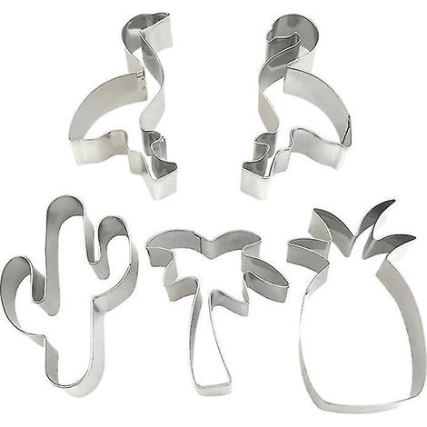 5-teiliges Set Baum-Keksausstecher