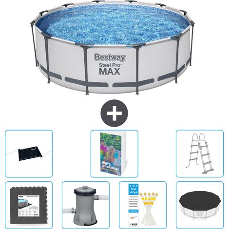 Bestway Piscina Bestway Steel Pro MAX Rotonda - 366x100 cm - 8-pezzi  S369