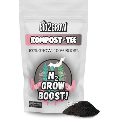 Bio2Grow thé de compost croissance 500 g – Bio engrais Wachstumsphase (1/5)