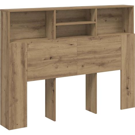 Cabecero de cama Artisan Oak 140x19x103,5 cm vidaXL