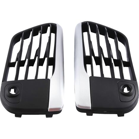 51117453987 51117453988 Pare-brise avant, grille extérieure de pare-chocs avant gauche et droite, pour BMW F48 X1 2016-2019 (1/5)
