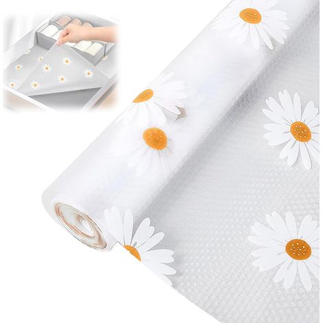 Regaleinlage, verdickte, rutschfeste, selbstklebende Schubladeneinlage, DIY-Küchenregaleinlage, 30 x 500 cm, individueller Zuschnitt, für Küchenschränke und Kühlschränke