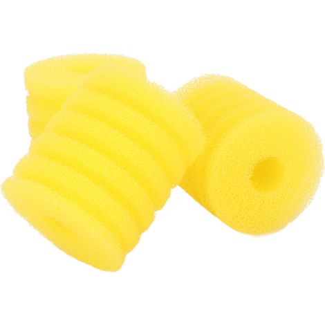 Lot de 3 éponges filtrantes cylindriques pour aquarium, accessoires de filtration pour aquarium. (1/5)