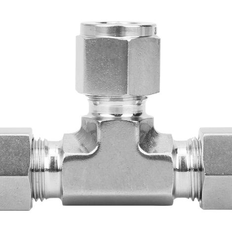 Geschmiedetes Kompressions-T-Stück aus Edelstahl 316 SS-600-3Ф3/8 (1/5)