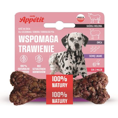 Osso masticabile Comfy Apetit Treat per favorire la digestione, 12 cm, 55 g