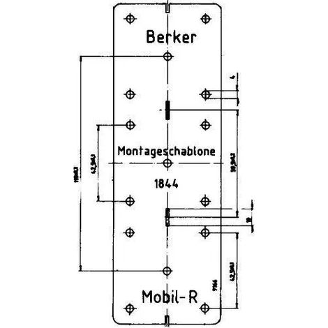 Herramienta del electricista Berker 91844 cartón 3x20x8 cm