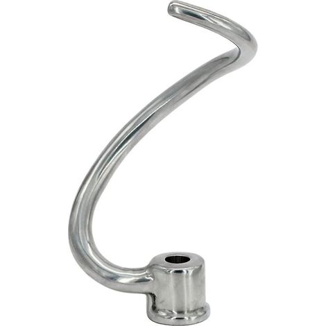 Crochet pétrisseur de rechange de 7 litres pour batteur sur socle Kitchenaid Ksm7990 Ksm7581 - Acier inoxydable,de DEBUNS (1/3)