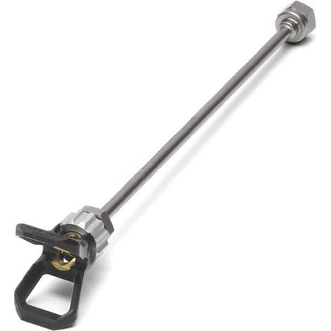 Extensión de boquilla de 30 cm para paredes altas y suelos, accesorio para sistema de pulverización airless, 30 cm