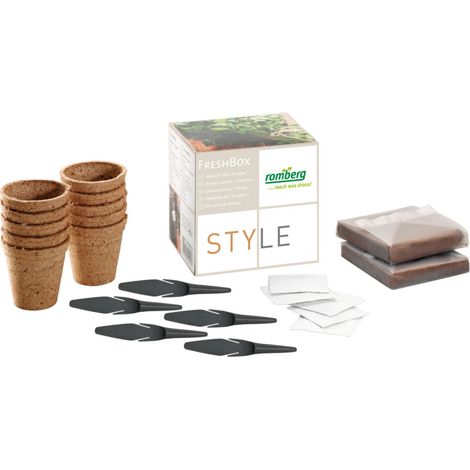 Romberg STYLE Fresh-Box Anzucht-Set "Kräuter" (1/5)