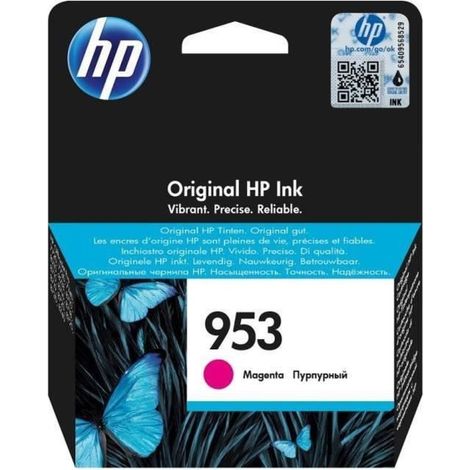 HP 953 cartouche dencre mangenta authentique pour HP OfficeJet Pro 8710/8715/8720 F6U13AE
