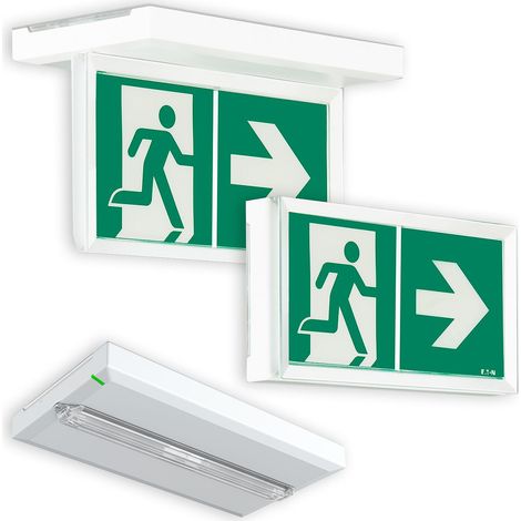 BAES Evakuierung SATI - 45 lm/1 h - IP43 IK07 - Wand-/Deckenmontage - Sichtbarkeit+ - LUMINOX - 16143 (1/5)