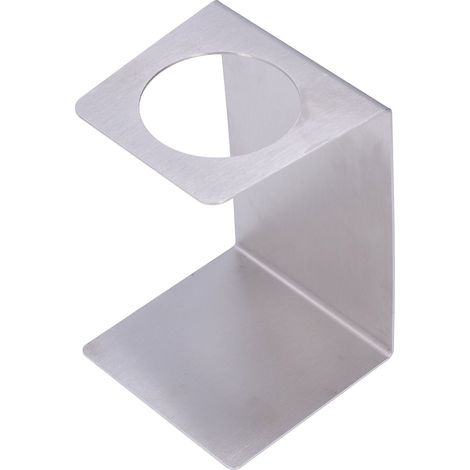 Support à café filtre petit format, léger et durable, en métal réutilisable, pour café et maison, couleur acier inoxydable brossé. (1/5)