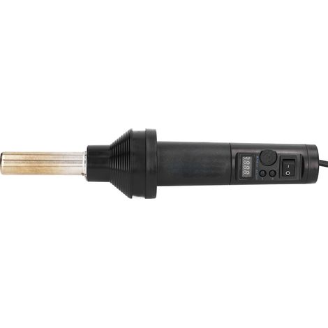 Pistolet à air chaud avec affichage numérique, température réglable de 100 à 500 °C, kit d'outils portable, prise UE 220 V (1/5)