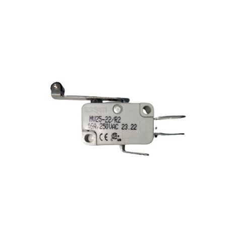 Microrupteur Levier long à rouleau RS PRO, Connexion rapide, SPDT, 16 A @ 250 V CA 250V ( Prix pour 1 )