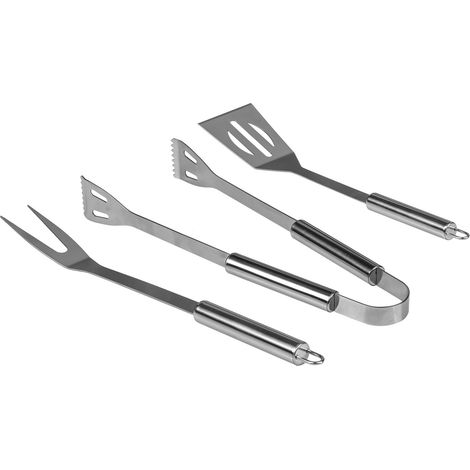 Zubehör für Grillgeräte teesa tsa0110 Edelstahl 4 Teile (1/4)