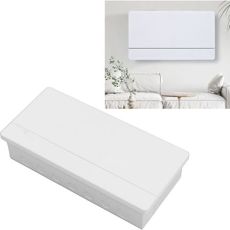 Boîtier de commande électrique encastré LYM1-20 à 20 circuits, boîtier de montage de disjoncteur intérieur/extérieur (1/5)