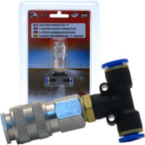 Raccord en T compatible avec souflette