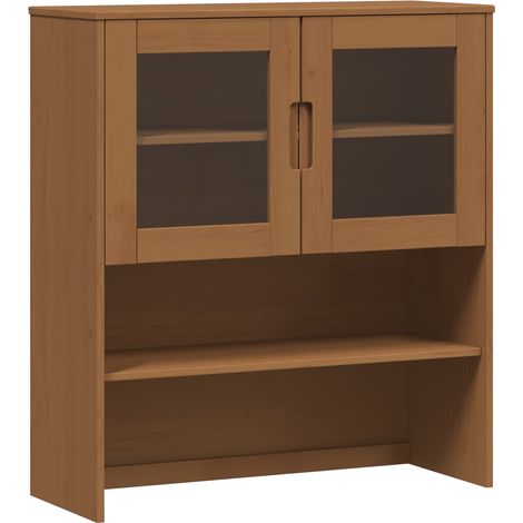 Hutch Caramel 90 x 35 x 100 cm vidaXL