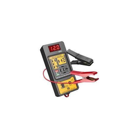 Testeur de relais pour voitures - Outil Diagnostic Auto avec Pinces à Pince,Vérificateur tension batterie 4 & 5 broches Pour Voitures Berlines Camions Pick-up Monospaces Motos (1/5)