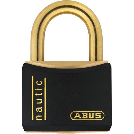 ABUS Vorhangschloss Messing T84MB/40 Twins B/DFNLI (1/5)