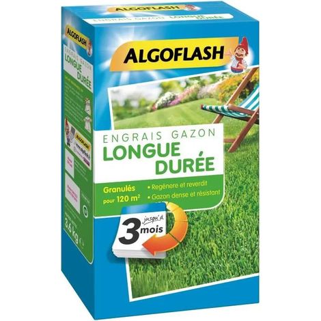 Concime prato Algoflash longue durée granuli 3 mesi