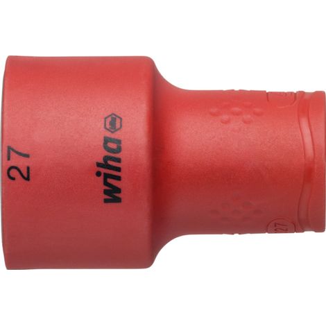 Wiha Inserto per chiave a tubo, isolato Esagono esterno 1/2" 27.0 mm (43086)