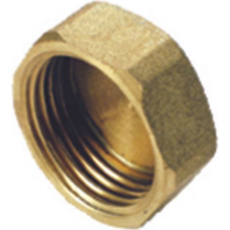 IDRAULICA-CALOTTA ESAG FEMM 300 OTTONE GIAL D 1/2 Q.TA 10