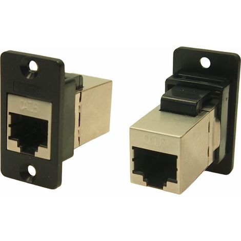 Connecteur RJ45 cat 6 RS PRO Femelle Montage panneau, ports ( Prix pour 1 )