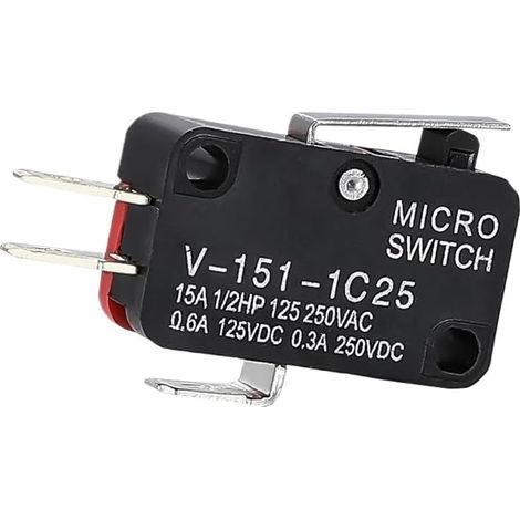 10 micro-interrupteurs de fin course V-151-1C25 SPDT 1 NO NC à (1/5)