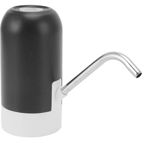 Distributeur d'eau électrique automatique avec pompe à bouteille en acier inoxydable et chargement USB pour le camping et la maison. Idéal pour le camping et la maison. (1/5)