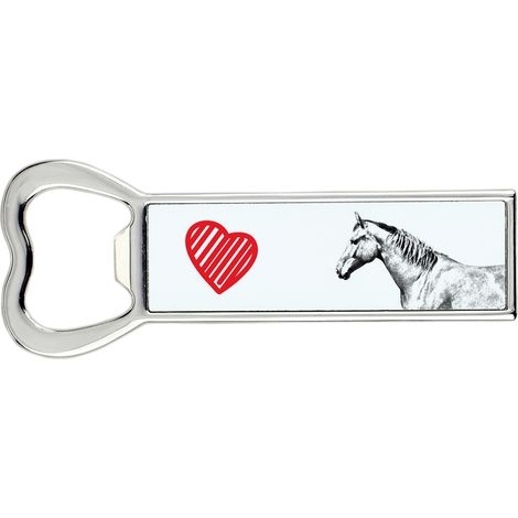 Selle Francais - un apribottiglie con un cavallo, un apri-frigo personalizzato, un regalo unico per un uomo di Art-Dog (1/5)