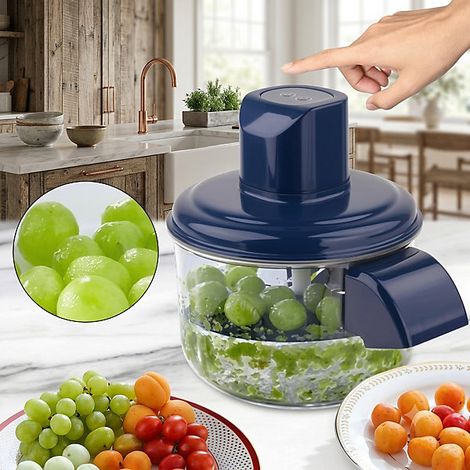 Automatic Electric Fruit & Potato Peeler USB Rechargeable Quick Peeling